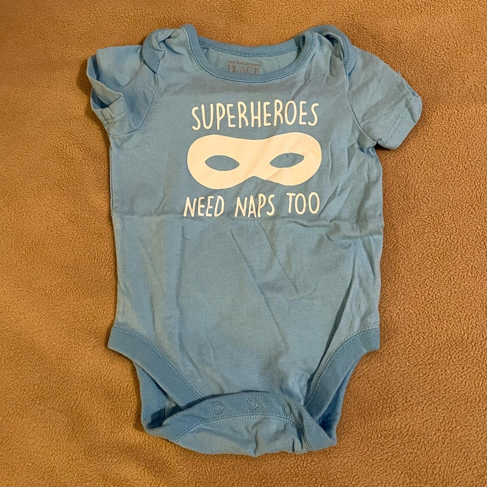 Baby boy onesie. Worn once. 3-6 months